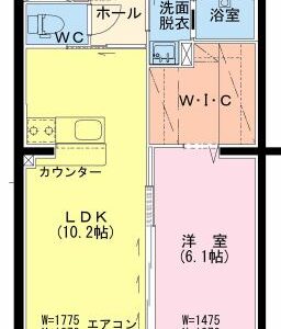 ロッソ　ウエスト　【２ＬＤＫ】 